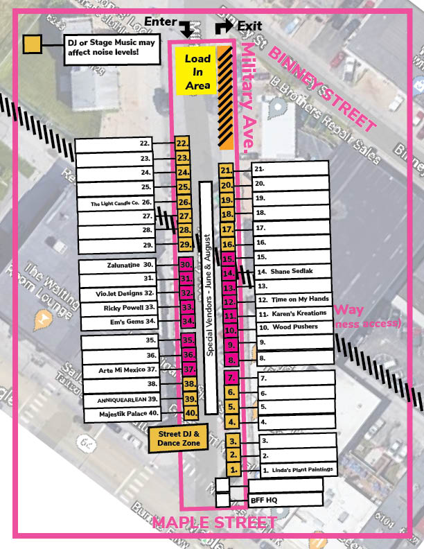 PAYMENT PLAN (Beaufield) - 2025 BFF First Friday Artist Market - Full Season Vendor (May 2, June 6, August 1, September 5)