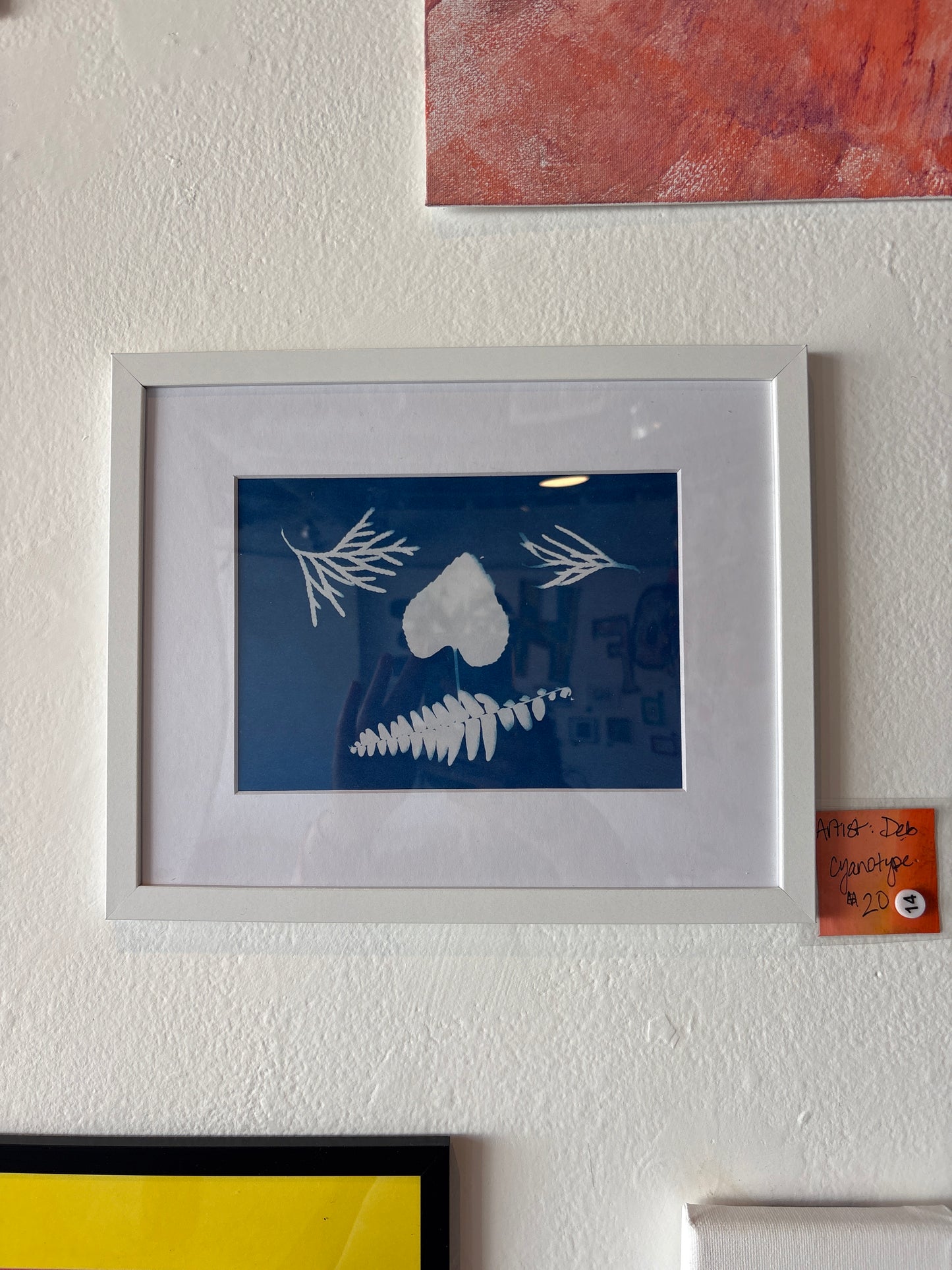 BFF Gallery - Deb Churchill - Untitled Cyanotype