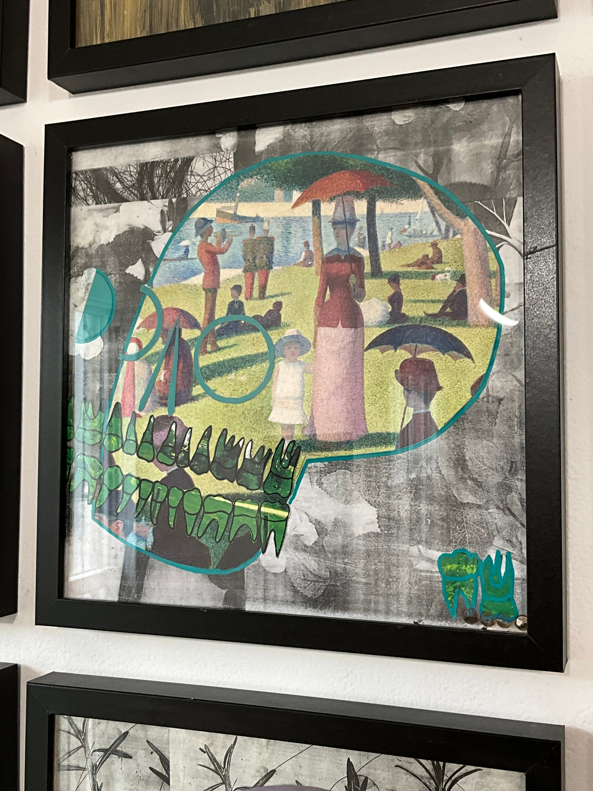 Petshop - Cody Heinert - 56 - Sunday Afternoon Seurat Skull