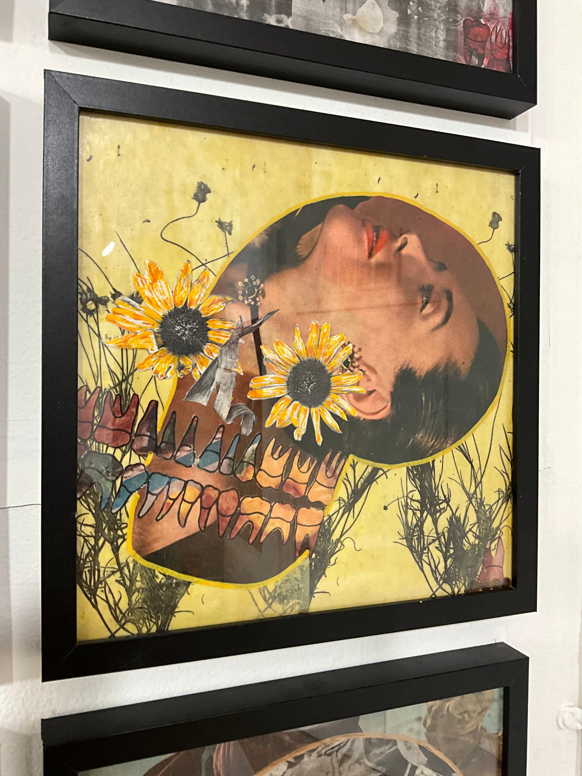 Petshop - Cody Heinert - 79 - Sunflower Eyes Women Looking Up Skull