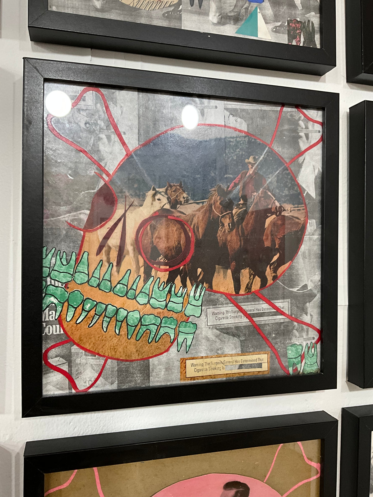 Petshop - Cody Heinert - 77 - Marlboro Man Brings Mustangs Home Skull and Cross Bones