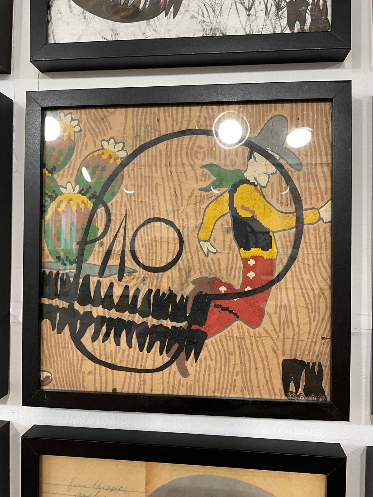Petshop - Cody Heinert - 72 - Grandparent's Linoleum Floor Cowboy and Cactus Skull