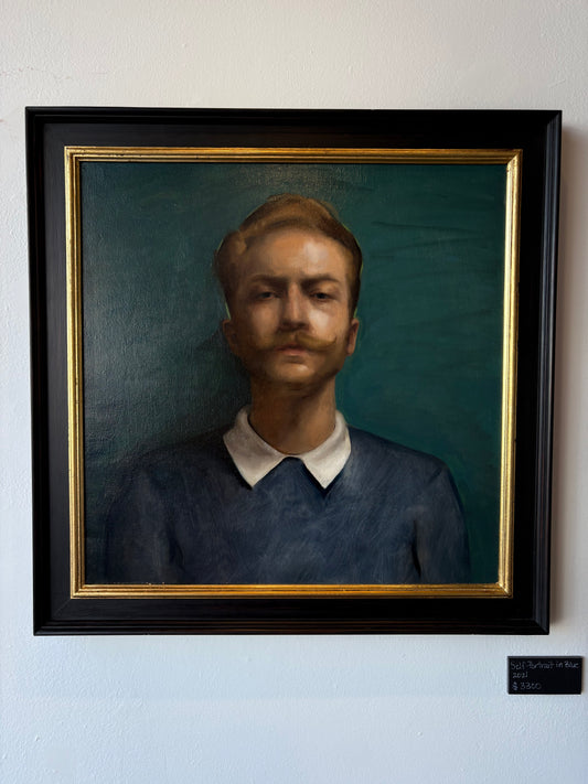 BFF Gallery - Hunter Parry - Self-Portrait in Blue 2021