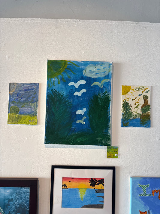 BFF Gallery - Tina Hall - Hills of Flight (3 Canvas Series)