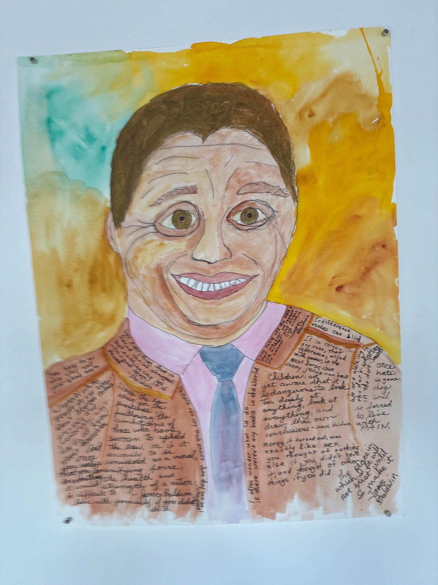 BFF Gallery - Sister Mary Leferve - James Baldwin, Unless I Build It