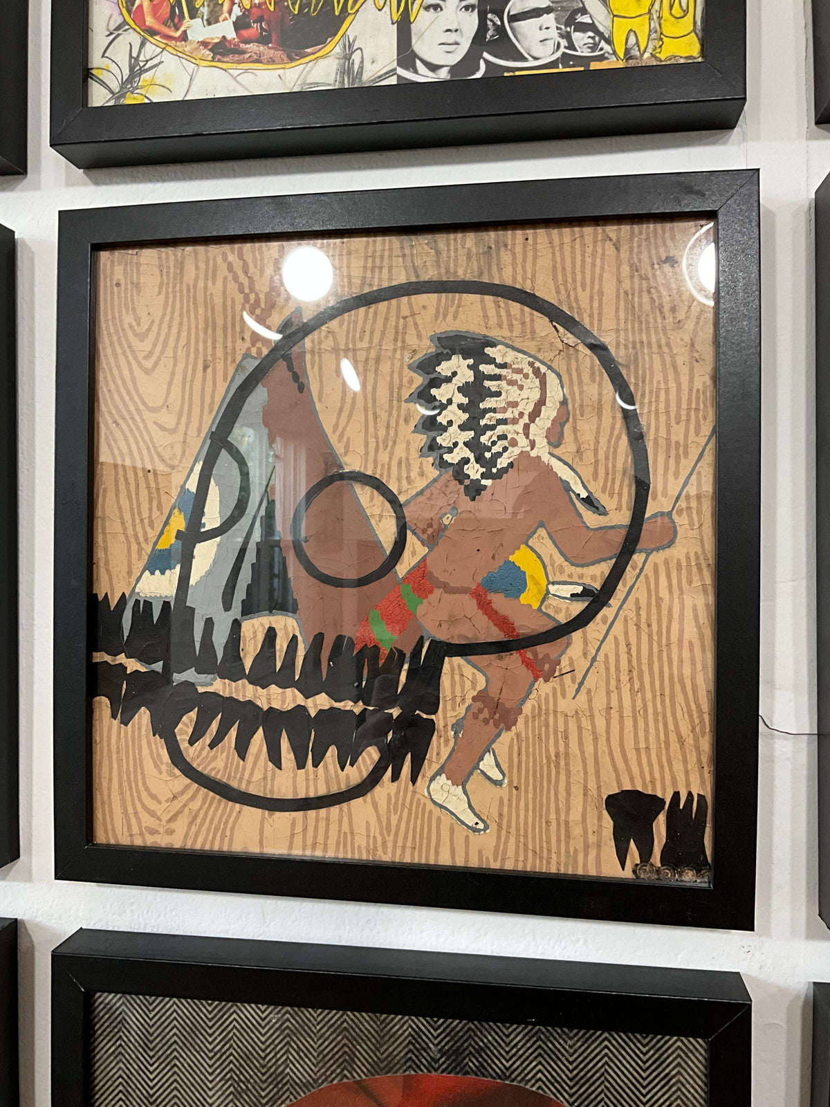 Petshop - Cody Heinert - 71 - Grandparent's Linoleum Floor Ghost Dance Skull