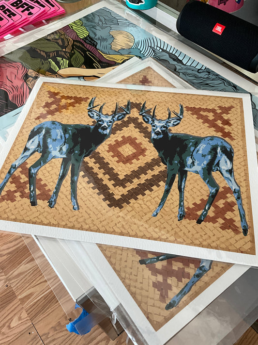 Petshop -  Printed Memoria - 34 - Venado Azul