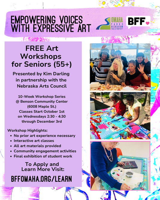Empowering Voices w/ Expressive Art - FREE Art Workshops for Seniors