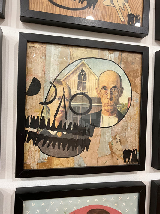 Petshop - Cody Heinert - 88 - American Gothic Wood Skull