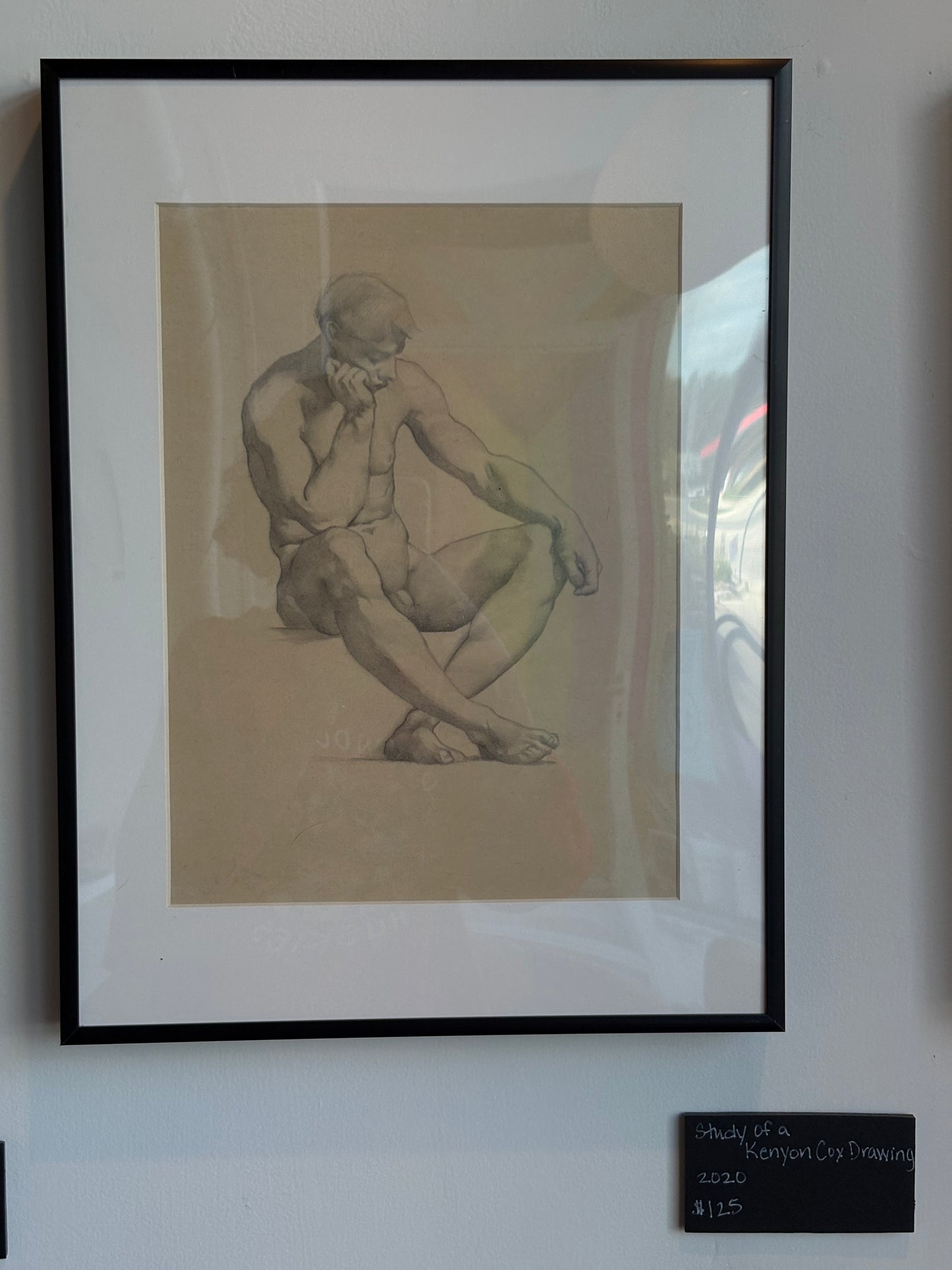 BFF Gallery - Hunter Parry - Study of a Kenyon Cox Drawing 2020