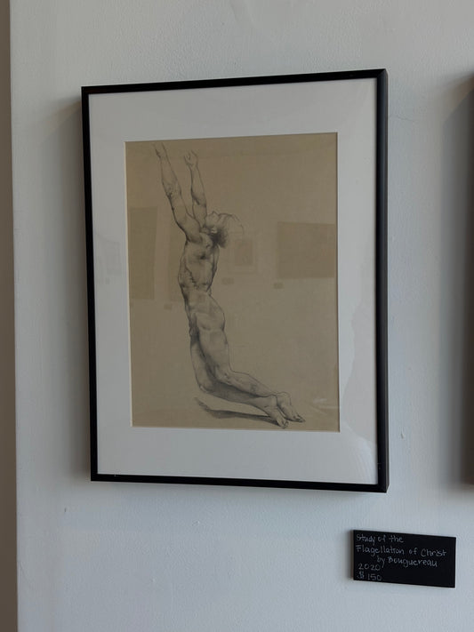 BFF Gallery - Hunter Parry - Study for the Flagellation of Christ by Bouguereau 2020