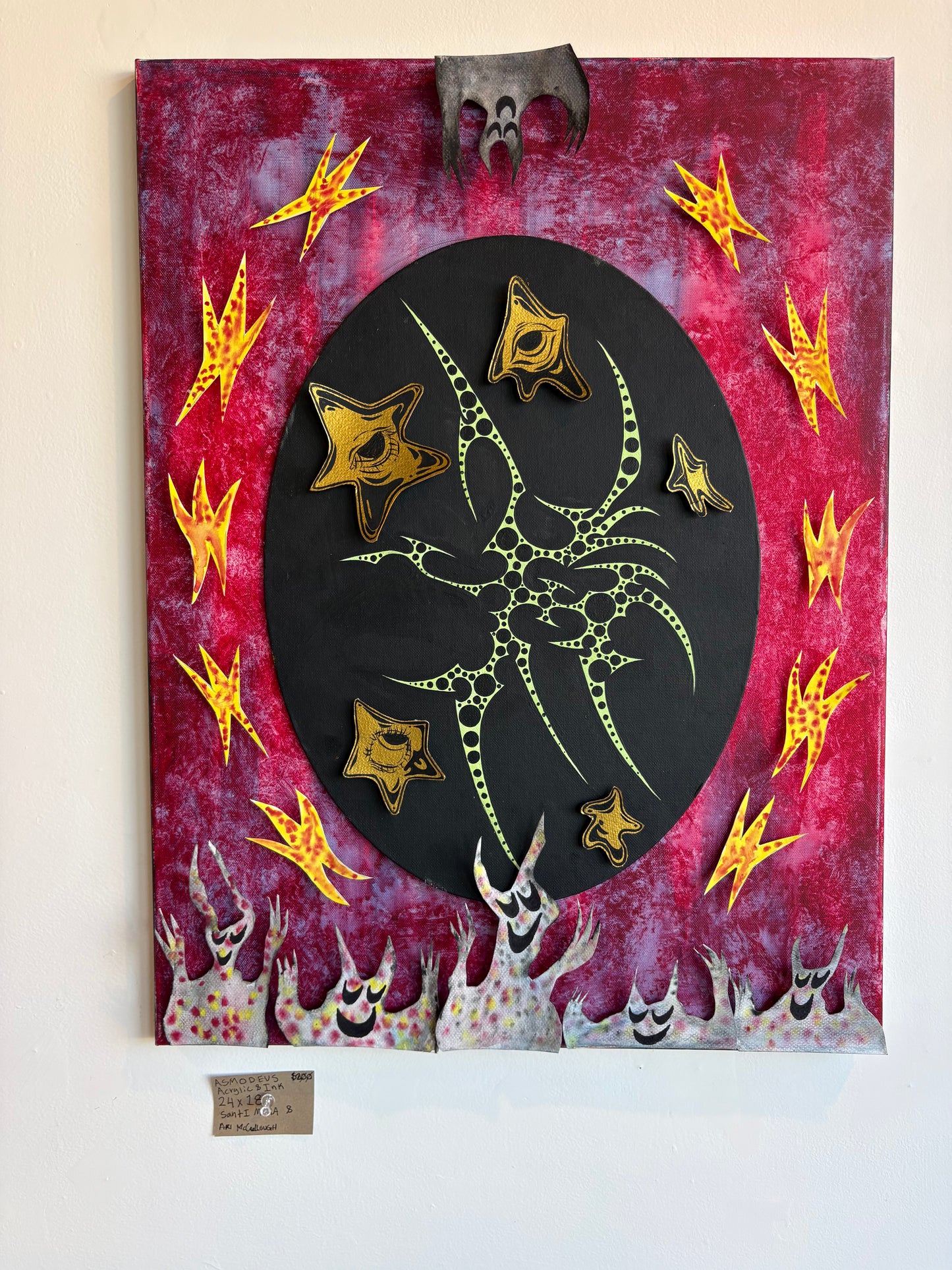 BFF Gallery - Santi Mora-Amaral -Asmodeus (Collab with Ari McCullough)