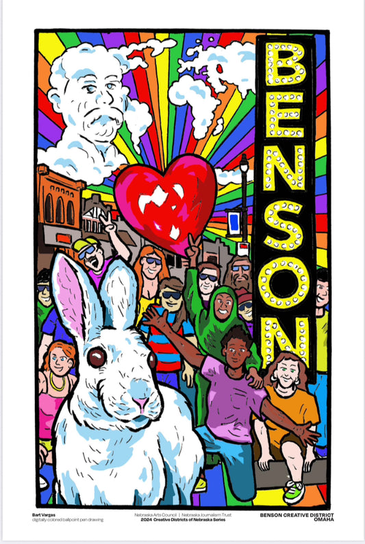 Bart Vargas - Benson Creative District Poster