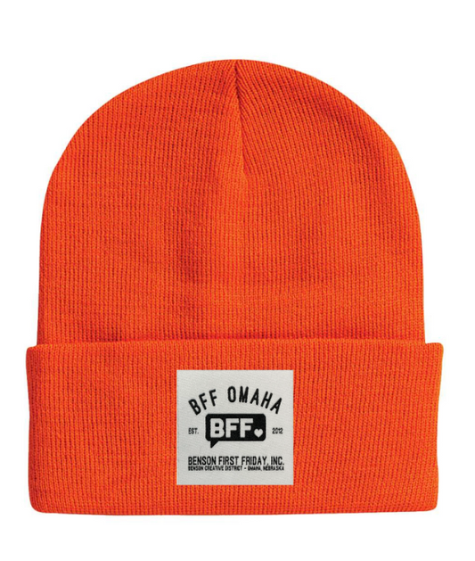 BFF Orange Beanie