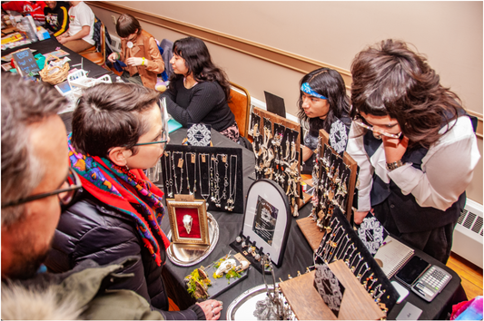 BFF First Friday INDOOR Artist Market - FULL TABLE (6’) Vending