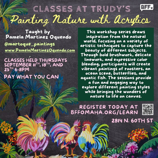 Class Registration: Painting Nature with Acrylics