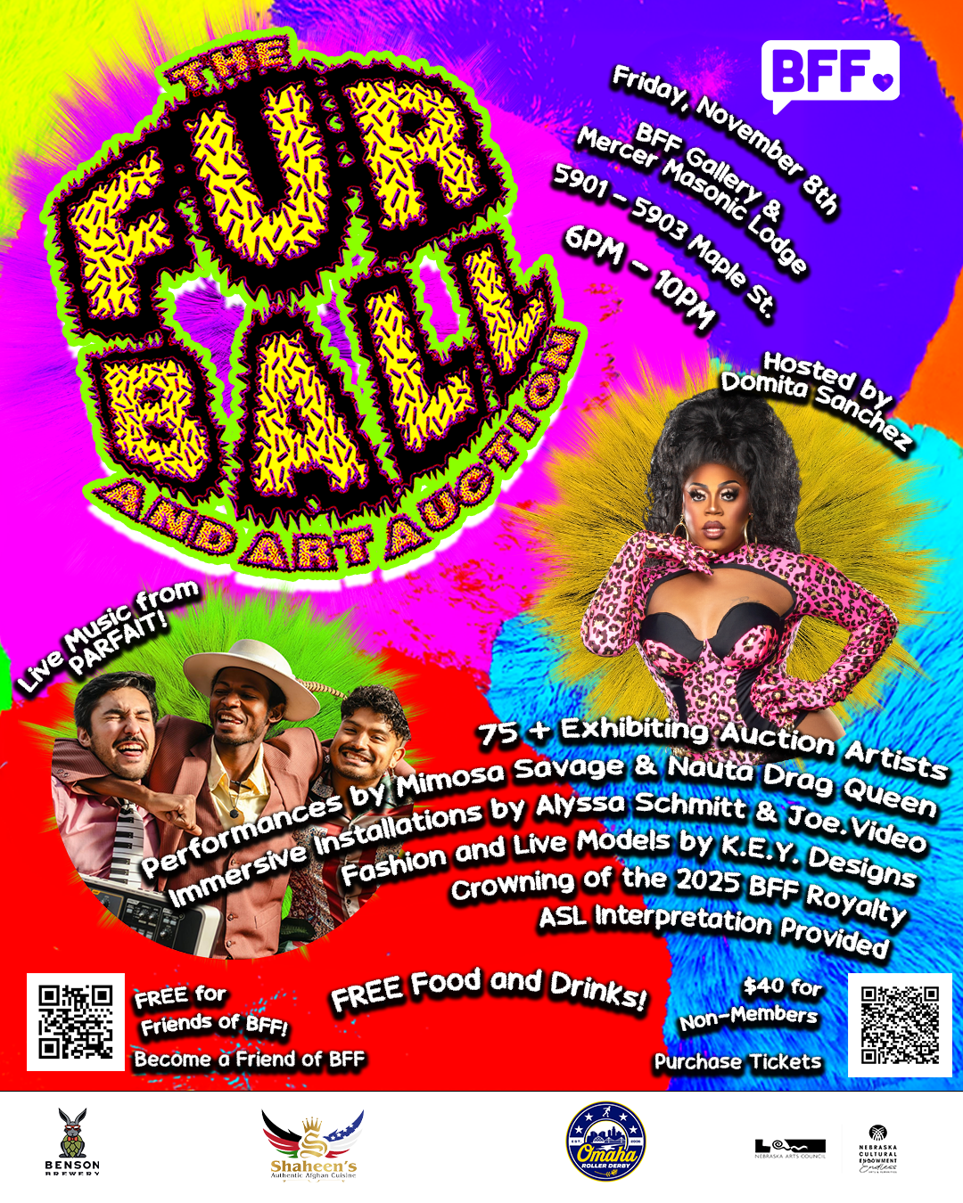 The BFF Ball - FUR BALL + Art Auction