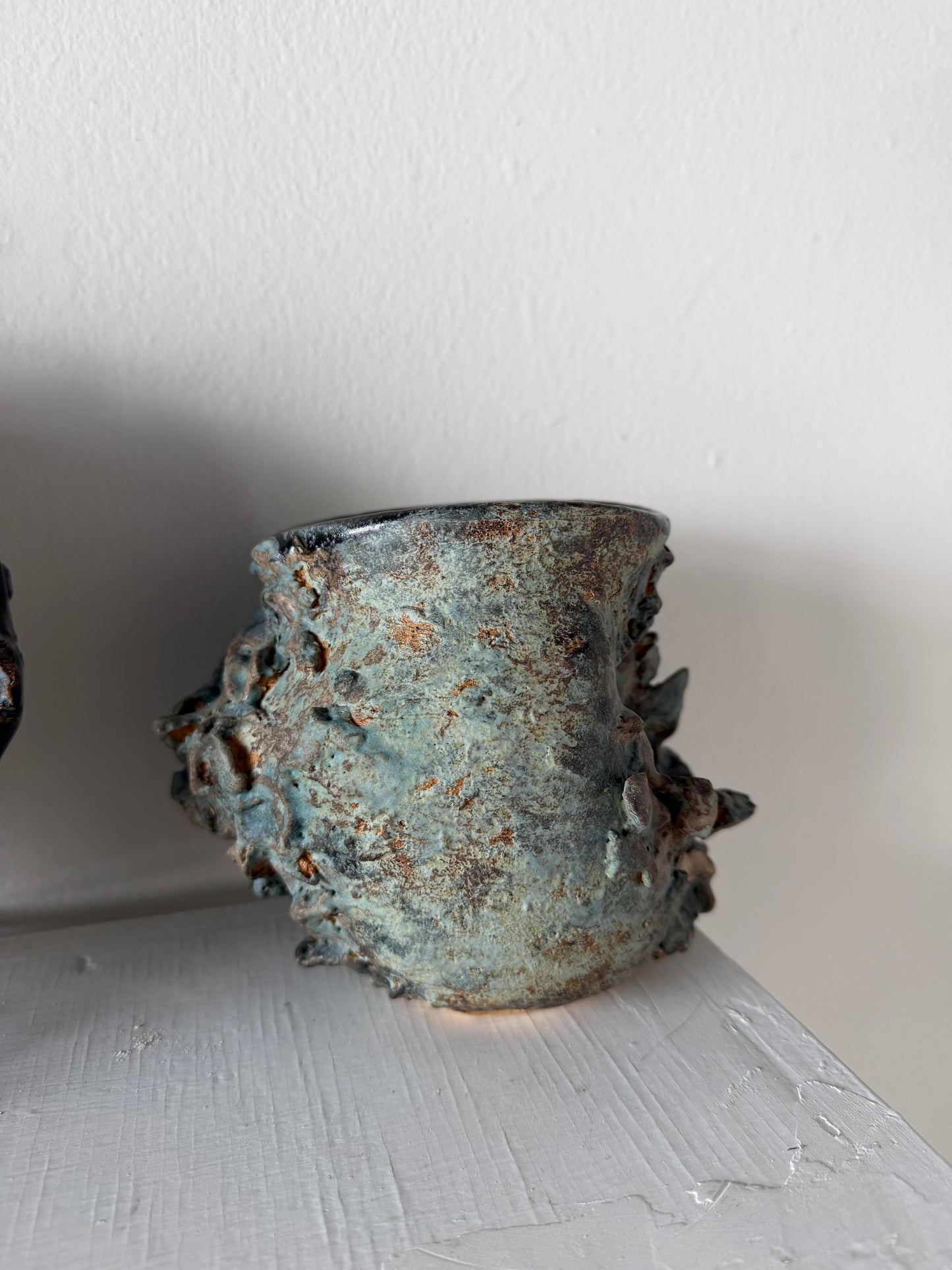 BFF Gallery - Denise Kapke - Rustic "Blown Apart" Vase